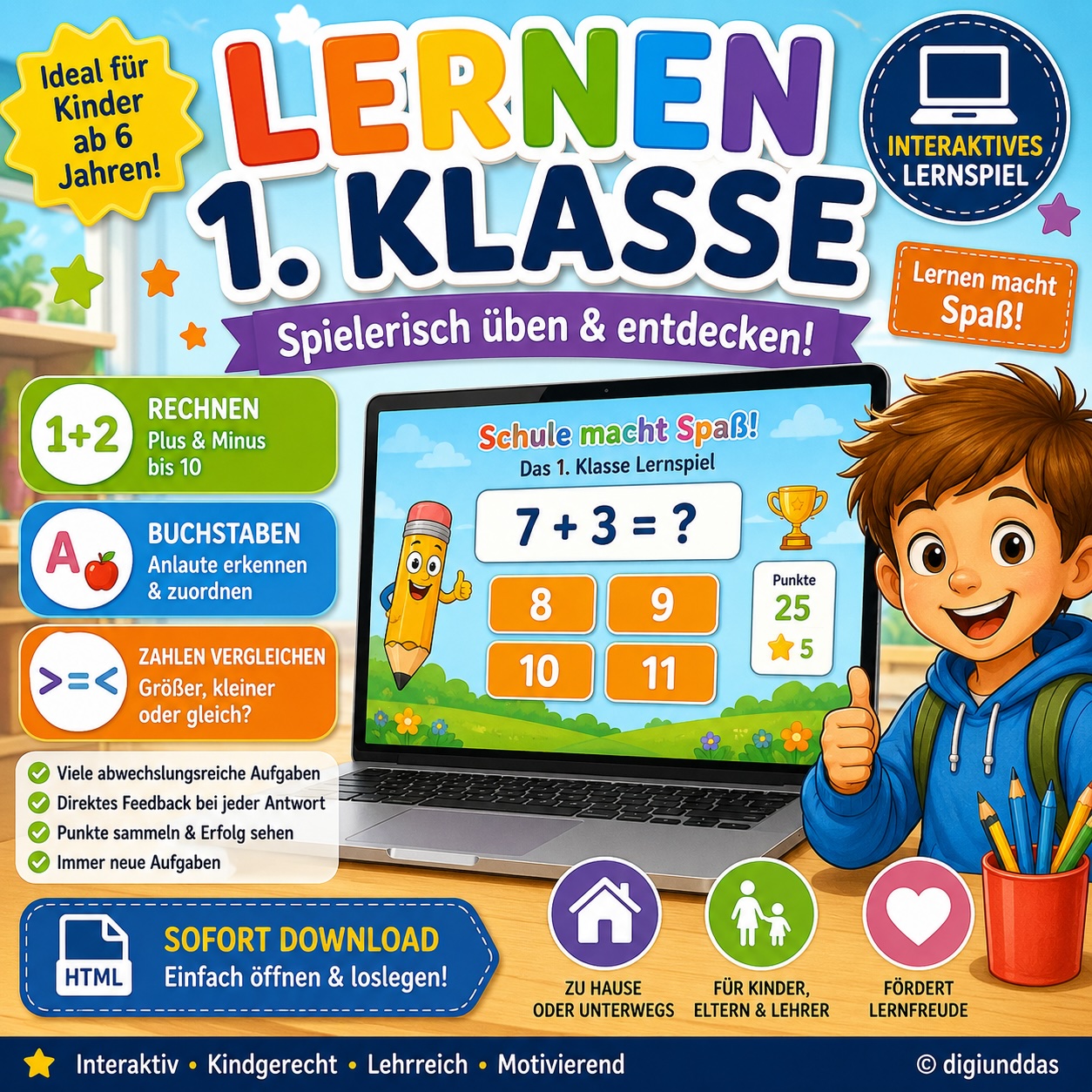 Lernspiel 1.Klasse